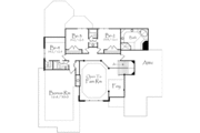 European Style House Plan - 4 Beds 3.5 Baths 3668 Sq/Ft Plan #71-124 