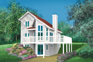 Dream House Plan - Traditional Exterior - Front Elevation Plan #25-2285