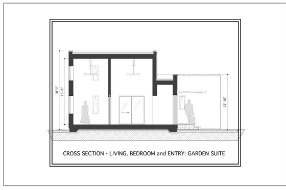 Interior - Other for Modern House Plan #905-9 - 1 bed, 1 bath