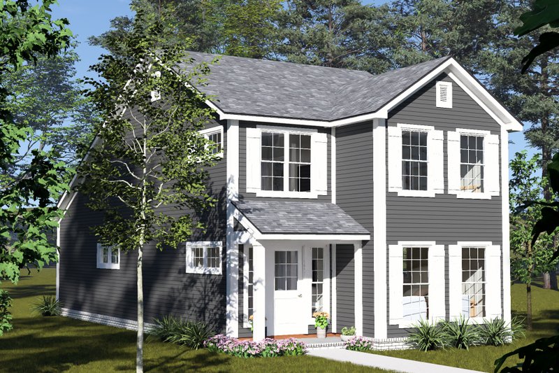 Architectural House Design - Exterior - Other Elevation for Cottage House Plan #513-2457 - 3 bed, 2.5 bath