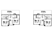 Cottage Style House Plan - 3 Beds 2.5 Baths 3398 Sq/Ft Plan #20-1347 