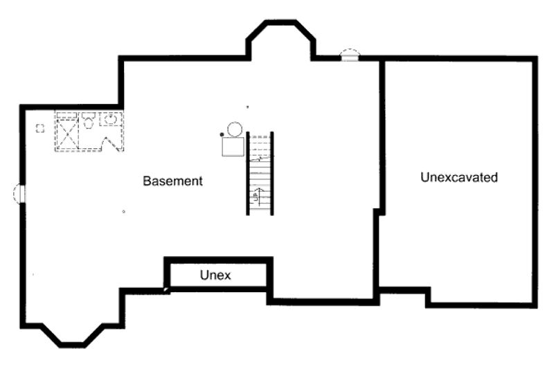 Architectural House Design - Floor Plan - Other Floor for Traditional House Plan #46-427 - 3 bed, 2.5 bath