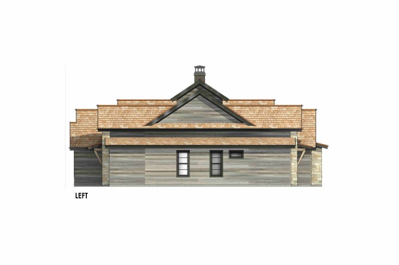 House Plan Design - Exterior - Other Elevation 1 for Country House Plan #1096-65 - 4 bed, 3.5 bath