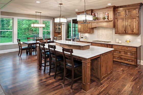 Interior - Kitchen for Craftsman House Plan #51-581 - 3 bed, 3 bath