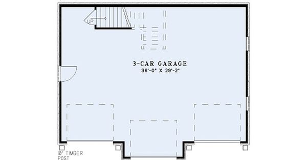 Home Plan - European Floor Plan - Main Floor Plan #17-2580