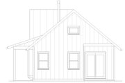 Farmhouse Style House Plan - 2 Beds 2 Baths 971 Sq/Ft Plan #1105-16 Exterior 