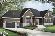 Traditional Style House Plan - 2 Beds 1 Baths 1148 Sq/Ft Plan #23-2498 