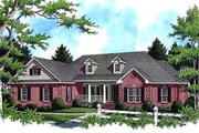 Traditional Style House Plan - 4 Beds 3 Baths 2805 Sq/Ft Plan #21-101 