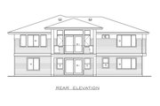 Modern Style House Plan - 2 Beds 2.5 Baths 1903 Sq/Ft Plan #1100-31 