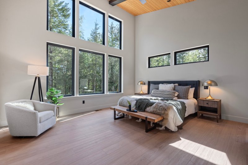 Dream House Plan - Interior - Master Bedroom for Contemporary House Plan #1070-215 - 3 bed, 3 bath