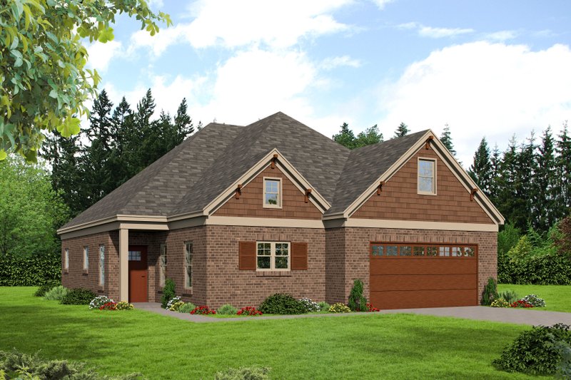 Dream House Plan - Country Exterior - Front Elevation Plan #932-273
