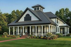 Country Exterior - Front Elevation Plan #930-408