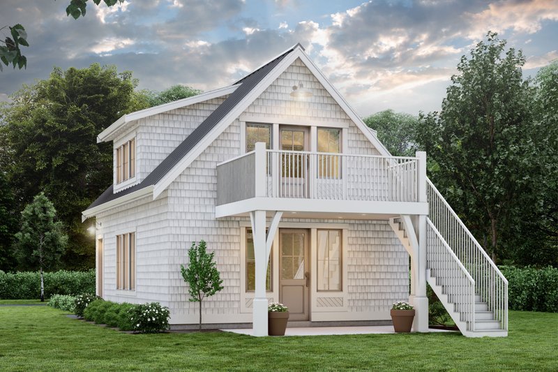 Home Plan - Farmhouse Exterior - Front Elevation Plan #1114-50