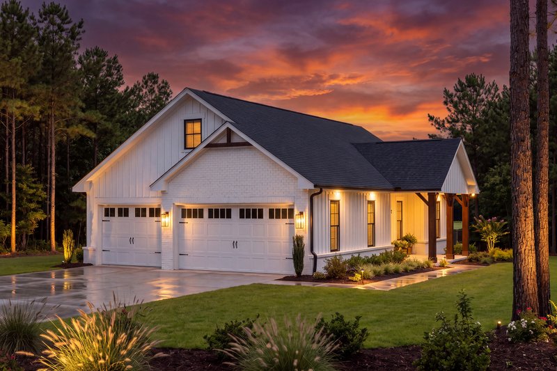 Dream House Plan - Exterior - Front Elevation 5 for Country House Plan #430-447 - 1 bed, 1 bath