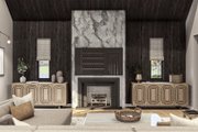 Modern Style House Plan - 5 Beds 3.5 Baths 4714 Sq/Ft Plan #455-513 