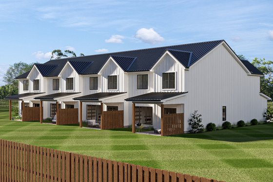 Exterior - Other Elevation 4 for Farmhouse House Plan #455-781 - 3 bed, 3 bath