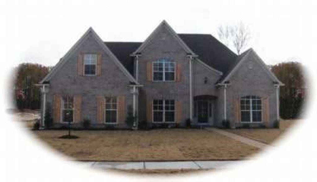 Exterior - Front Elevation 2 for European House Plan #81-1078 - 4 bed, 3 bath