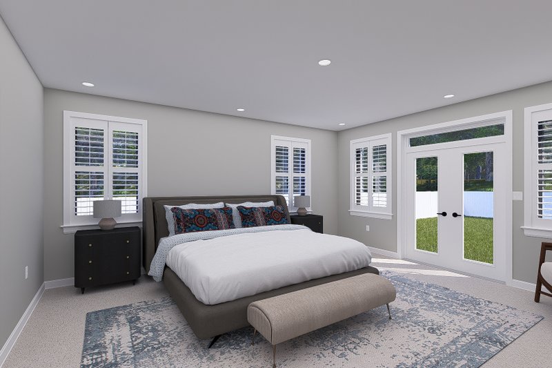 Home Plan - Interior - Master Bedroom for Traditional House Plan #1060-269 - 3 bed, 2.5 bath