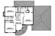 European Style House Plan - 3 Beds 2.5 Baths 2110 Sq/Ft Plan #138-158 