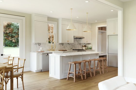 Interior - Kitchen for Farmhouse House Plan #461-111 - 3 bed, 2.5 bath