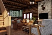 Country Style House Plan - 3 Beds 2.5 Baths 2221 Sq/Ft Plan #923-303 