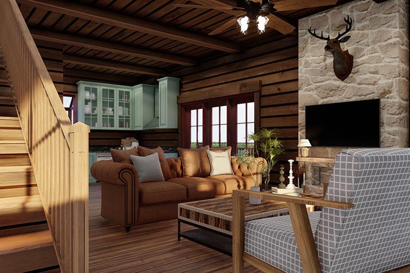 Home Plan - Interior - Kitchen 1 for Country House Plan #923-303 - 3 bed, 2.5 bath