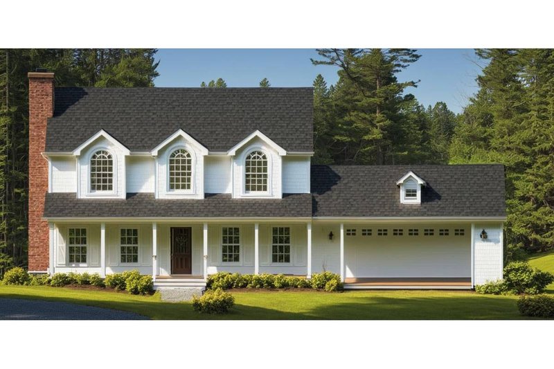 Farmhouse Style House Plan - 4 Beds 2.5 Baths 2138 Sq/Ft Plan #3-169