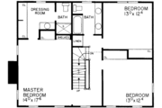 Colonial Style House Plan - 3 Beds 2.5 Baths 2507 Sq/Ft Plan #72-356 