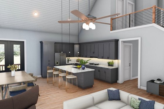 Interior - Kitchen for Country House Plan #932-619 - 4 bed, 3.5 bath