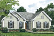 Traditional Style House Plan - 3 Beds 2 Baths 1383 Sq/Ft Plan #453-41 
