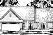 Traditional Style House Plan - 3 Beds 2 Baths 1177 Sq/Ft Plan #42-220 