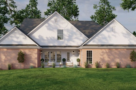 Exterior - Other Elevation for Traditional House Plan #17-2003 - 3 bed, 2.5 bath