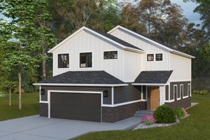House Plan Design - Farmhouse Exterior - Front Elevation Plan #1060-382