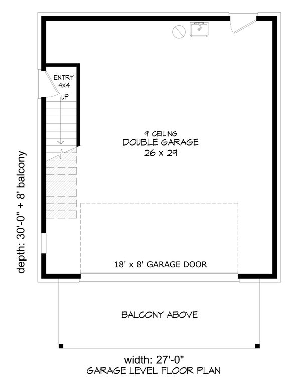 House Blueprint - Craftsman Floor Plan - Main Floor Plan #932-1354