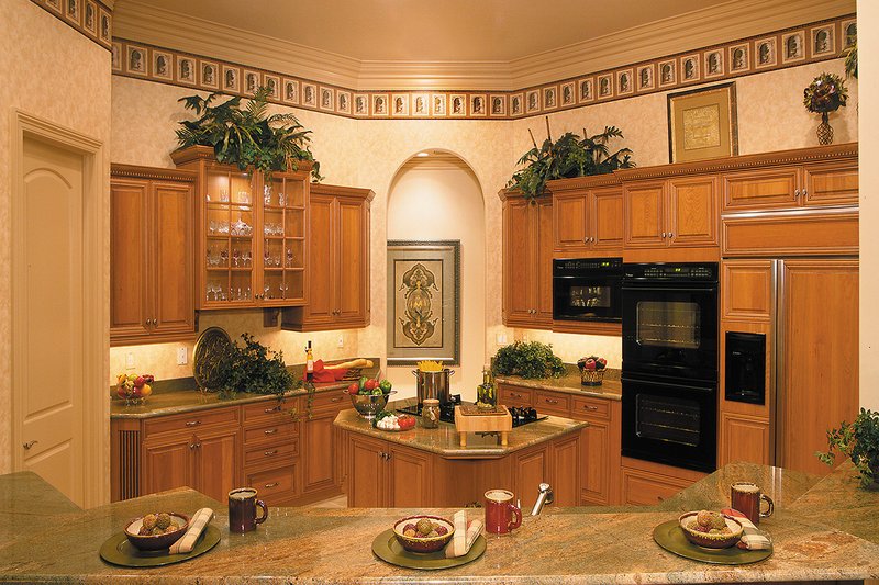 Home Plan - Interior - Kitchen 1 for Mediterranean House Plan #930-491 - 3 bed, 4 bath