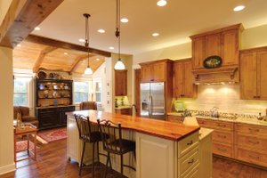 Interior - Kitchen for Ranch House Plan #935-6 - 4 bed, 3.5 bath