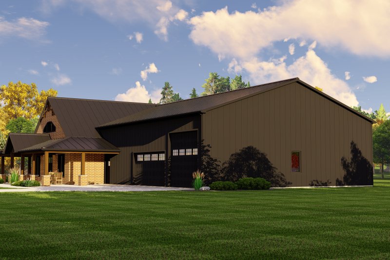 House Blueprint - Exterior - Other Elevation for Country House Plan #1064-253 - 4 bed, 3.5 bath