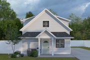 Craftsman Style House Plan - 3 Beds 2 Baths 1229 Sq/Ft Plan #1060-286 