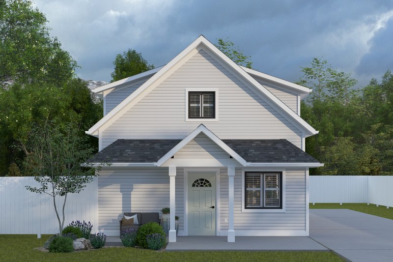 Dream House Plan - Craftsman Exterior - Front Elevation Plan #1060-286