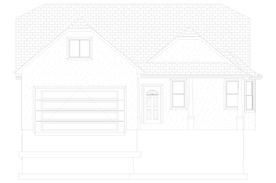 Exterior - Front Elevation 4 for Farmhouse House Plan #1060-108 - 2 bed, 2 bath