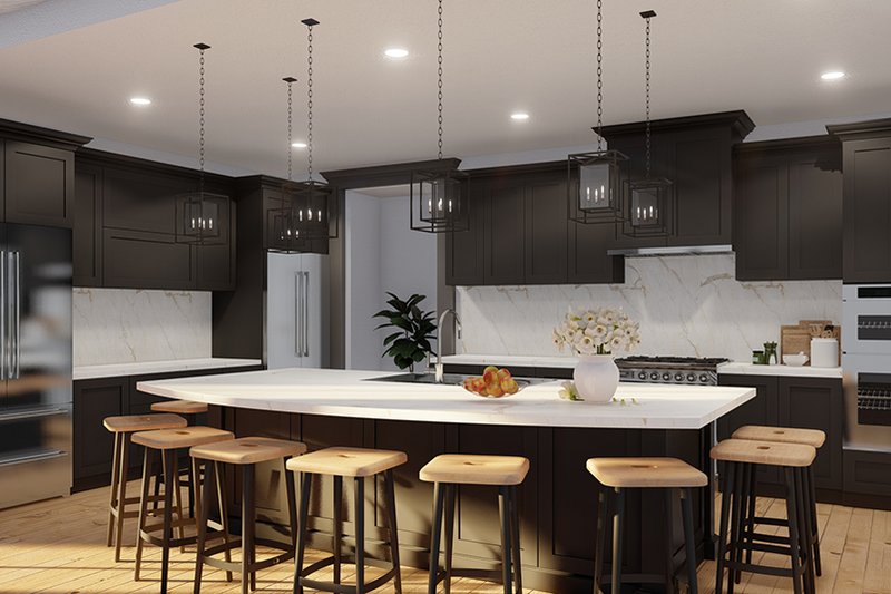 House Plan Design - Interior - Kitchen for Barndominium House Plan #923-315 - 4 bed, 2.5 bath
