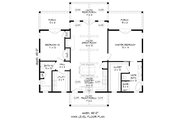 Country Style House Plan - 2 Beds 2 Baths 1357 Sq/Ft Plan #932-254 