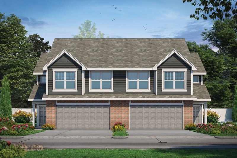 House Design - Traditional Exterior - Front Elevation Plan #20-2466