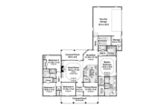 Southern Style House Plan - 4 Beds 2.5 Baths 2218 Sq/Ft Plan #21-305 