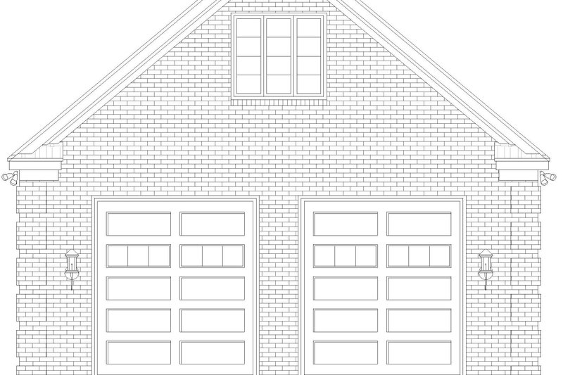 House Plan Design - Exterior - Front Elevation 3 for Country House Plan #932-369, 0 bath