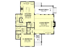 Floor Plan - Other Floor for Farmhouse House Plan #430-180 - 3 bed, 2.5 bath