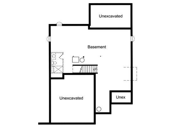 Cottage Floor Plan - Other Floor Plan #46-498