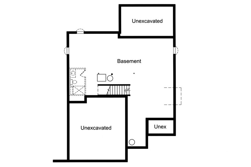 Dream House Plan - Floor Plan - Other Floor for Cottage House Plan #46-498 - 3 bed, 2.5 bath