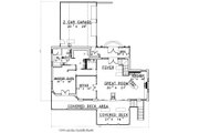 Ranch Style House Plan - 2 Beds 2.5 Baths 3773 Sq/Ft Plan #117-567 