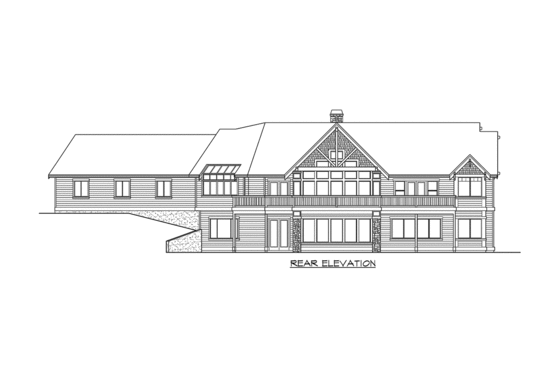 Floor Plan - Other Floor for Craftsman House Plan #132-104 - 2 bed, 2.5 bath